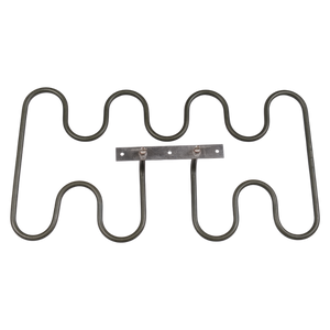 Dry-burning electric grill heating element