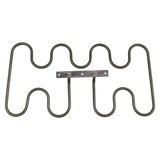 Dry-burning electric grill heating element